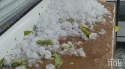 идва дъждовна сряда гърми падат градушки