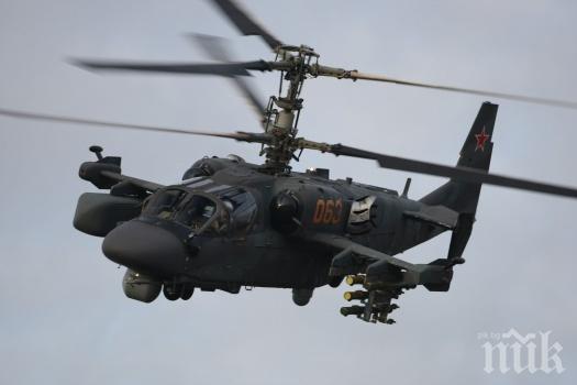 КОСМИЧЕСКА МОЩ: Руският хищник Ка-52 „Алигатор“ с нова система за прицелване
