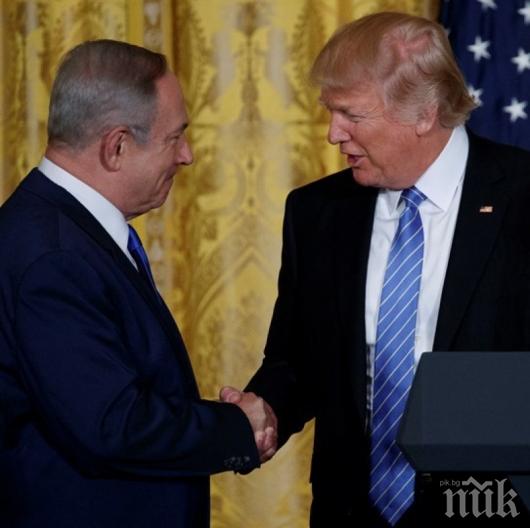 Нетаняху призна на Тръмп, че за първи път видял шанс за мир в региона