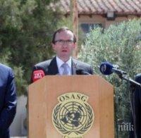Еспен Барт Ейде преустанови преговорите за Кипър, след като лидерите не успяха да намерят общ език