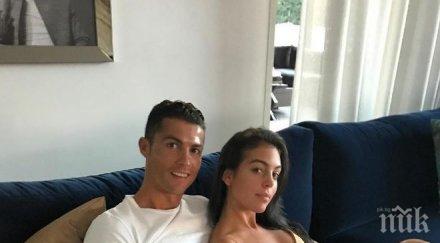 отново татко гаджето кристиано роналдо бременна