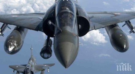 въздушни маневри китайски изтребители прихванаха американски разузнавателен самолет