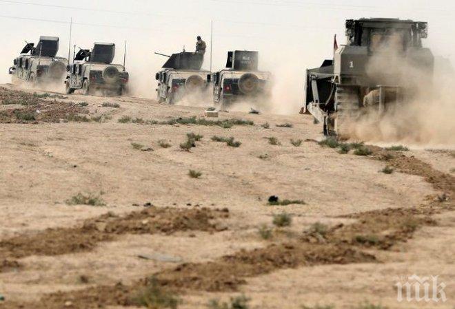 Подкрепяната от САЩ коалиция се готви усилено за офанзива към Ракка