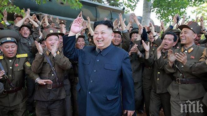 Северна Корея направи успешен тест на нова система за противовъздушна отбрана