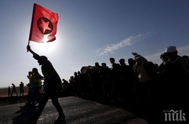 Най-малко 10 членове на Кюрдската работническа партия са били убити при въздушни удари в източната част на Турция