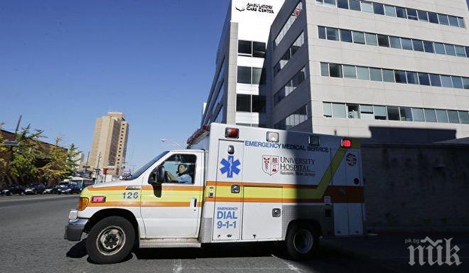 Инцидент! 11 ранени след катастрофа на училищен автобус и джип в Лас Вегас