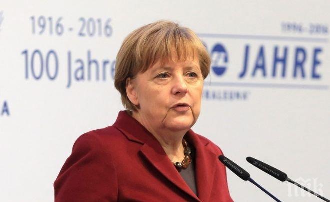Меркел призова Европа да вземе съдбата си в свои ръце