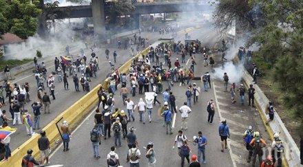 човека пострадали време последните протести каракас