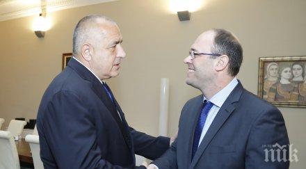 първо пик борисов среща вицепремиера щир българия хърватия играят активна роля постигането стабилност балканите