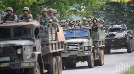 фатална грешка десет загинали осем ранени приятелски огън филипините