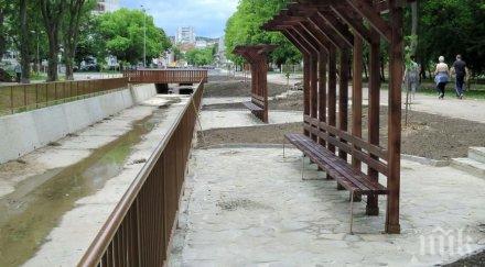 иновативно варна пейки отдих гледка помиен канал