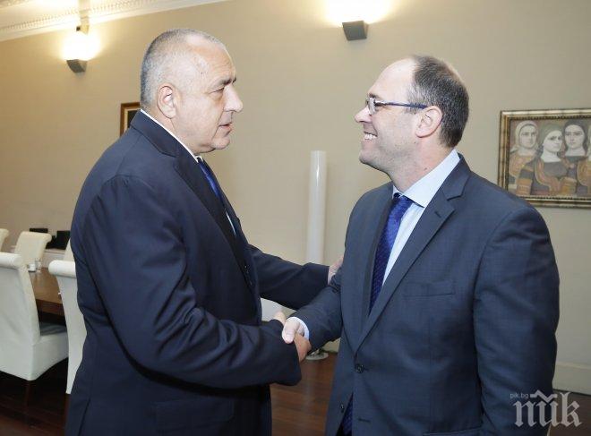 ПЪРВО В ПИК! Борисов след среща с вицепремиера Щир: България и Хърватия могат да играят активна роля за постигането на стабилност на Балканите