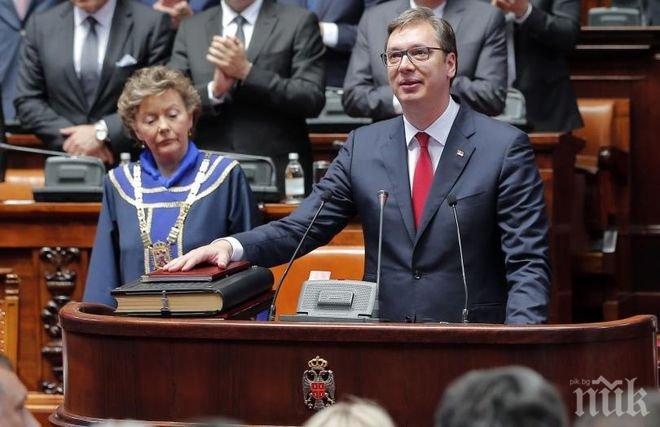 Вучич положи клетва като президент на Сърбия