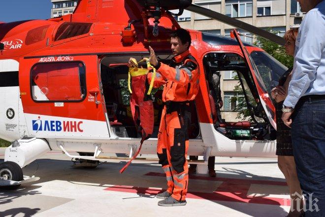 Въздушните линейки вече ще осигуряват и първа помощ
