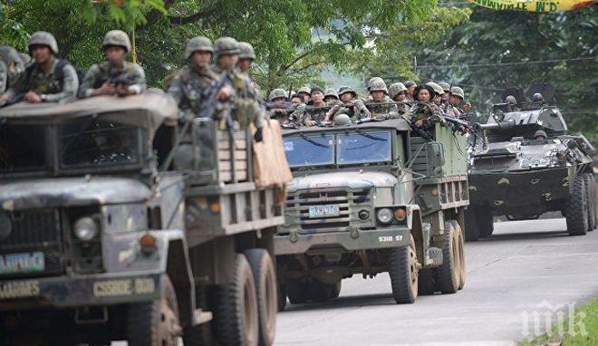 Фатална грешка! Десет загинали и още осем ранени при „приятелски огън“ във Филипините