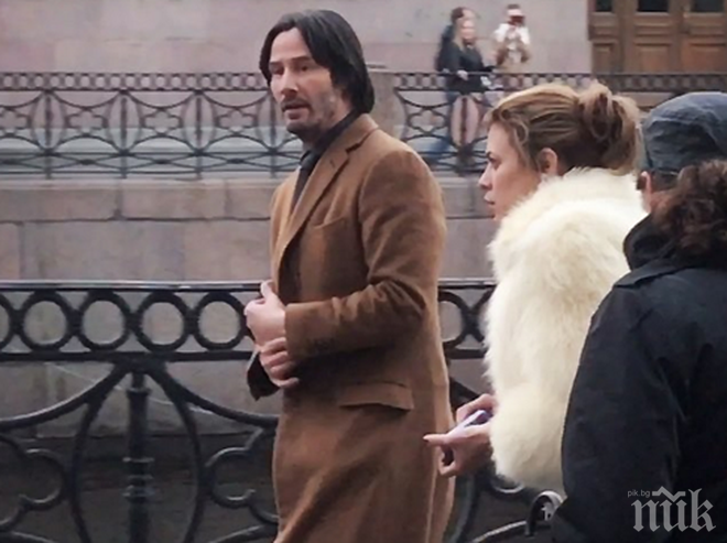 Мания! Киану Рийвс подлуди феновете си в Санкт Петербург