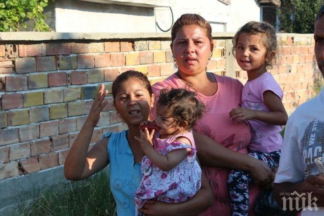 НАПАСТ! Роми окупираха паркове и градинки в столицата, крият децата си от социалните 