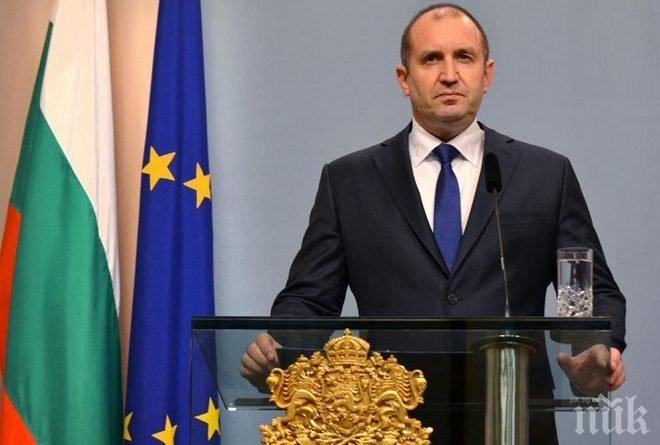 Президентът Радев свиква КСНС заради заплахите за националната ни сигурност