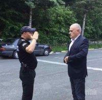 Валентин Радев проверява контрола на границата с Турция