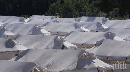 опразниха последния временен бежански лагер атина