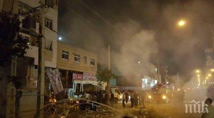 броят пострадалите взрива шираз стигна души