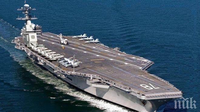 Американската армия получи нов клас самолетоносач