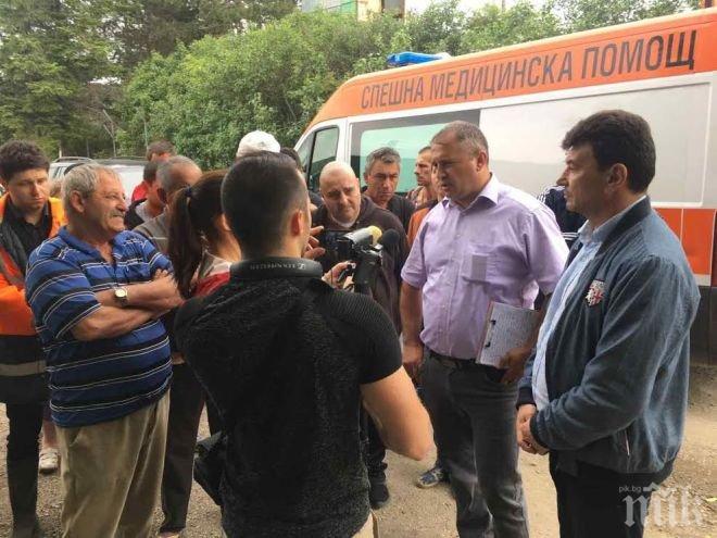 Премиерът Борисов се ангажира да помогне на миньорите от „Оброчище“