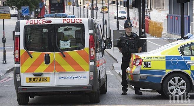 От последните минути! Полицията е освободила един от задържаните заради терористичните актове в Лондон