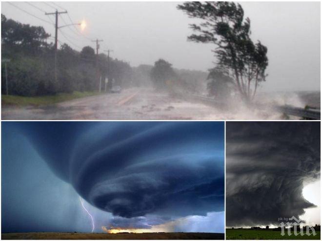 УРАГАН ПАК ПОМЕТЕ РУСИЯ! Мъж загина, трима пострадаха, масово хората нямат ток 