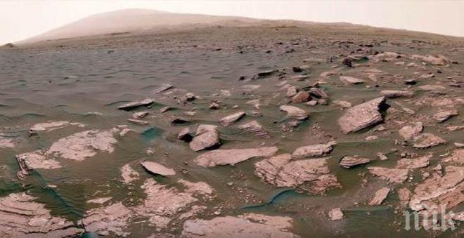 Откритие! Езеро на Марс поддържа живот? (ВИДЕО)