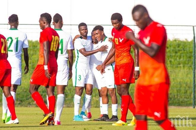 Нигерия разби Того за половин час