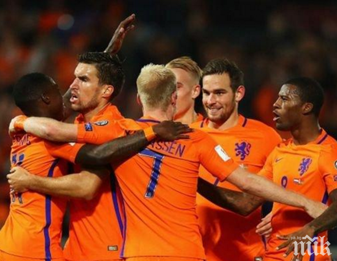 Съперници! Холандия победи Кот д`Ивоар с 5:0 в контролен мач