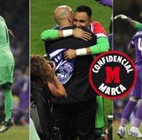 Футболистите на Реал бранят вратаря си Кейлор Навас