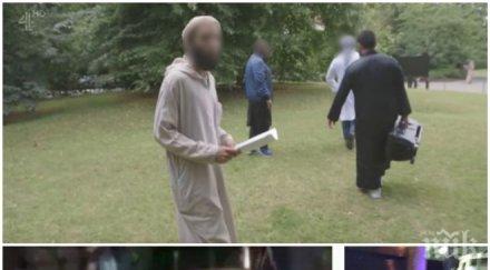 окървавиха лондон ексклузивни снимки касапите терористи