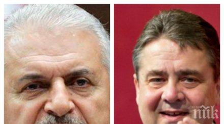 последната минута турският премиер отмени срещата германския външен министър