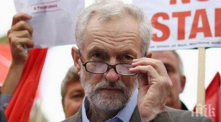 лидерът британската опозиция призова тереза мей оттегли