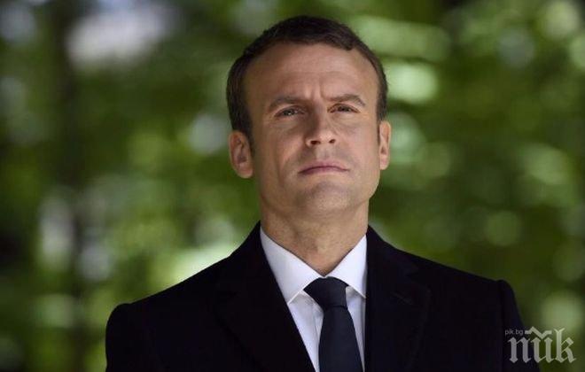 Френският президент обяви пред принца на Абу Даби, че страната му ще е безкомпромисна в борбата срещу тероризма