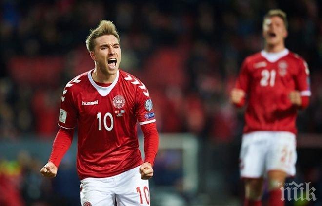 Отборите на Дания и Германия завършиха 1:1 в контролен мач