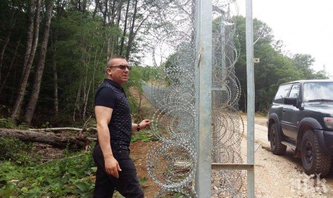 Депутати от ГЕРБ инспектират оградата от Малко Търново до Резово