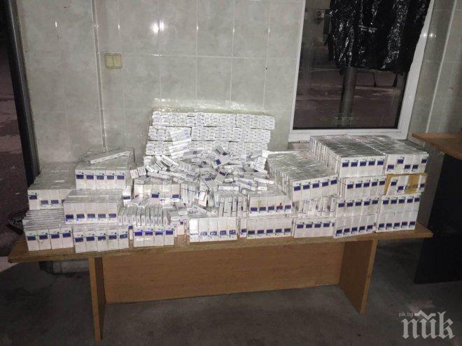 Гониха турска кола с 3350 кутии контрабандни цигари