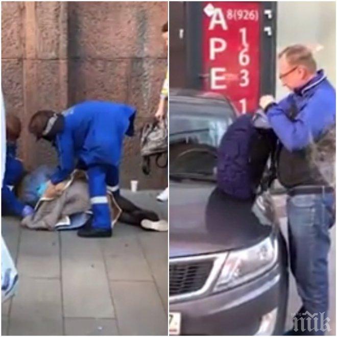 ШОК! Шофьор прегази момиче на тротоара и му се разкрещя: Какво търсиш тука, ма?! (ВИДЕО)