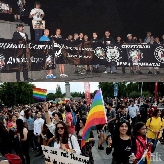 СТАВА СТРАШНО! Национална Съпротива ще чисти „боклука“ по време на гей парада