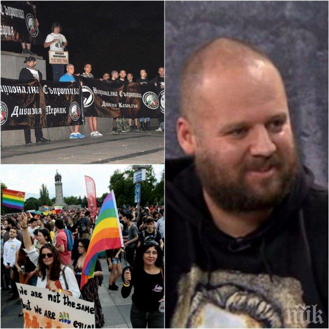 ИЗВЪНРЕДНО И САМО В ПИК! Благовест Асенов от „Национална съпротива“ скочи на гейовете - ето как ще изметат боклука на скандалния парад около Паметника на Съветската армия