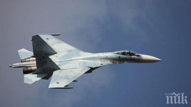 Руски Су-27 прихвана американски бомбардировач над Балтийско море