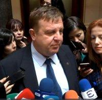 Каракачанов: С 300 млн. лева ще бъде увеличен бюджетът на Министерството на отбраната и на МВР 
