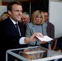 ИЗВЪНРЕДНО: Еманюел Макрон печели изборите във Франция на първия тур с 32%