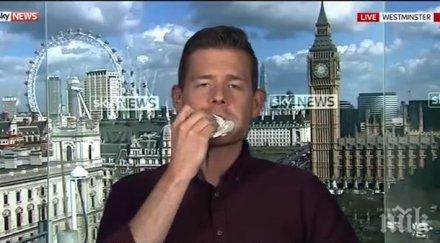 мъж честта британски политолог изяде ефир книгата заради грешна прогноза изборите видео