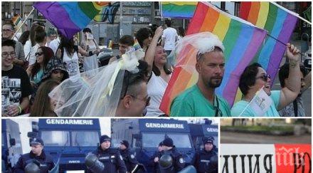 напрежението расте софия блокада заради гей парада снимки