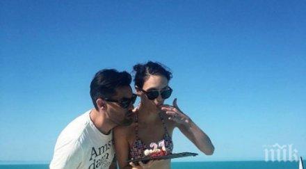 луиза показва коремче бебе причината неочакваната сватба