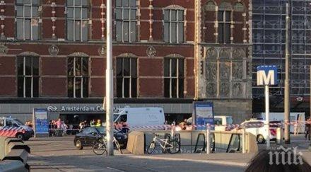 полицията амстердам признаци инцидентът врязалия пешеходци автомобил терористичен акт